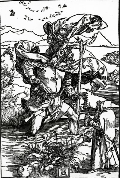 St. Christopher with the Flight of Birds by Albrecht Dürer